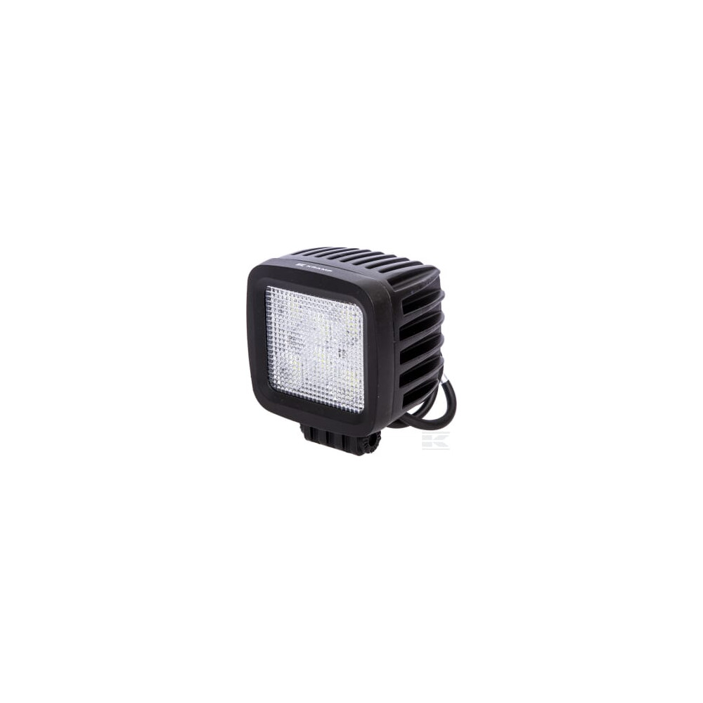 Kramp LA10028 Phare de travail LED carré 42W 3780lm, 10/30V, 100x82x100mm, faisceau large, 6 LED Kramp