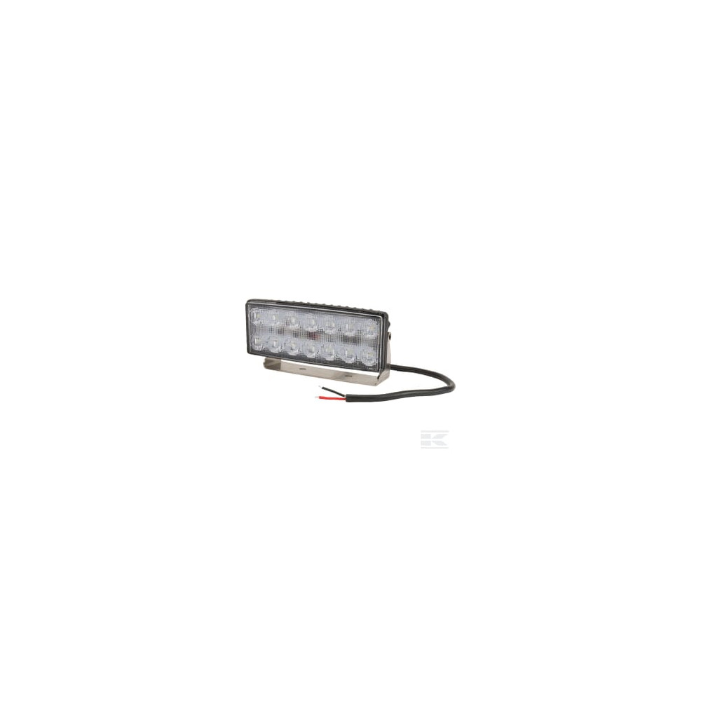 Kramp LA10048 Phare de travail LED rectangulaire 42W 3800lm, 10/30V, 140.2x41.8x57.2mm, faisceau large, Kramp