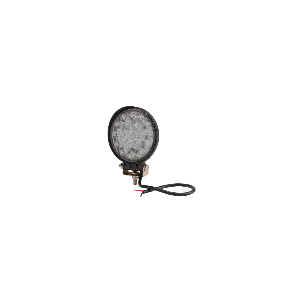 Kramp LA10046 Phare de travail LED rond 36W 2850lm, 10/30V, Ø 113.9mm, faisceau large 18 LED Kramp