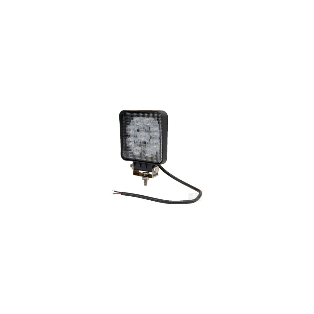 Kramp LA10052 Phare de travail LED carré 27W 2376lm 10-30V, 109x41x109mm faisceau large Kramp