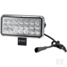 Kramp LA10420 Phare de travail LED, 54 W, 4100 lm, rectangulaire, faisceau large, Kramp