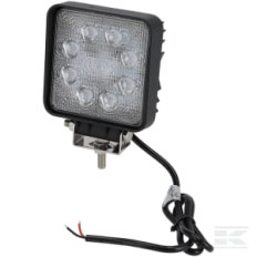 Kramp LA10903 Lampe de travail LED, 24W, 2000lm, carrée, blanche, 107x52x136mm, spot, Kramp