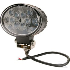 Kramp LA10060 Phare de travail LED ovale 36W 2760lm, 10/30V, 144x85x95mm, très longue portée 12 LED Kramp