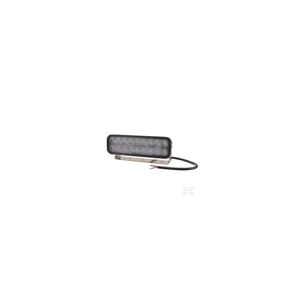 Kramp LA10049 Phare de travail LED rectangulaire 54W 3960lm, 10/30V, 180x55x38mm, faisceau large, Kramp