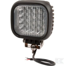 Kramp LA10055 Phare de travail LED carré 48W 4000lm, 10-30V, 123x81x123mm, faisceau large, Kramp