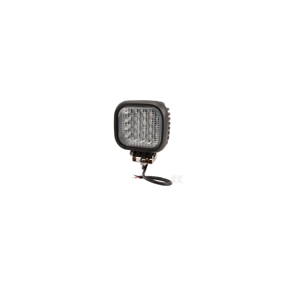 Kramp LA10055 Phare de travail LED carré 48W 4000lm, 10-30V, 123x81x123mm, faisceau large, Kramp