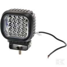 Kramp LA10056 Phare de travail LED carré 48W 4000lm, 10-30V, 123x81x123mm, très longue portée, Kramp