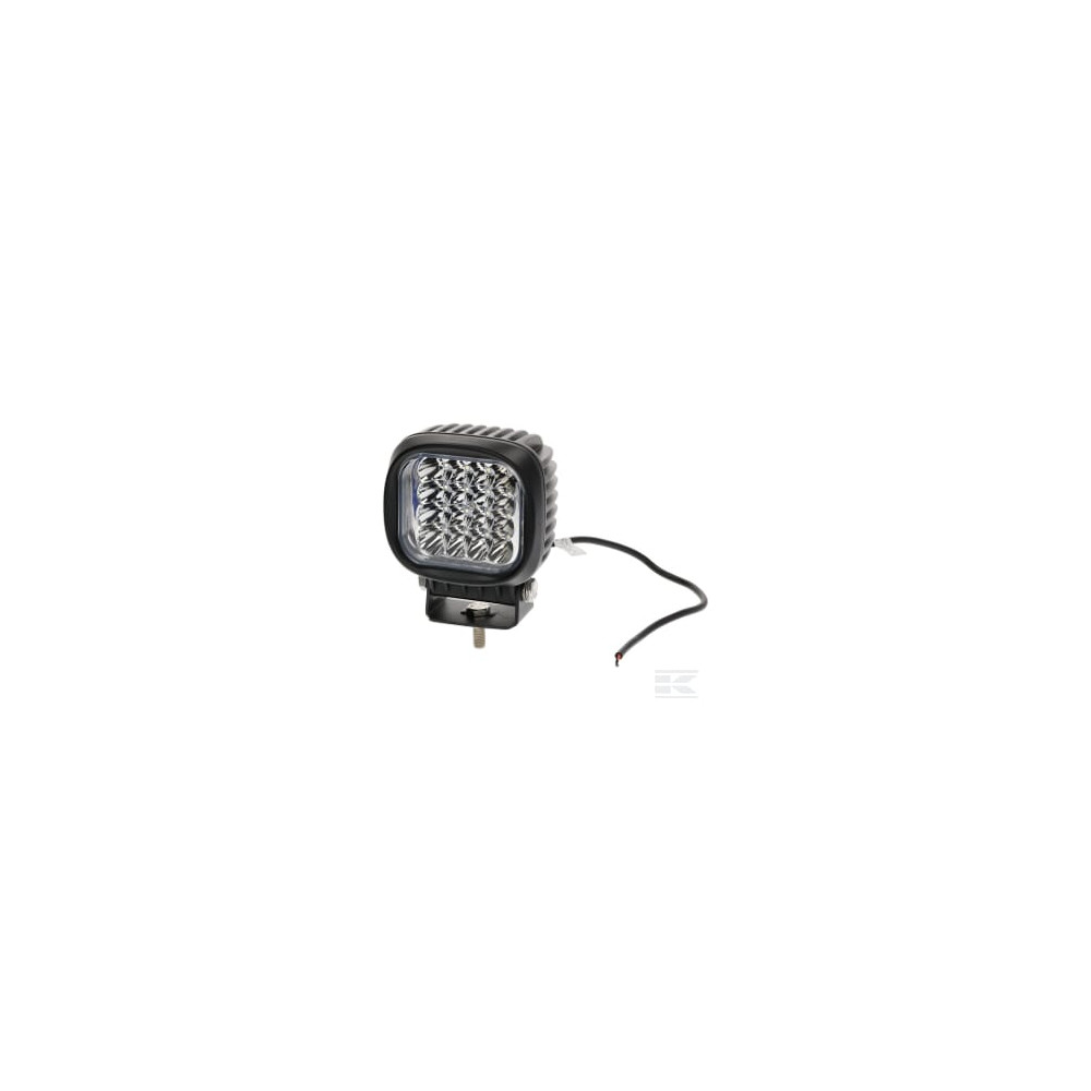 Kramp LA10056 Phare de travail LED carré 48W 4000lm, 10-30V, 123x81x123mm, très longue portée, Kramp