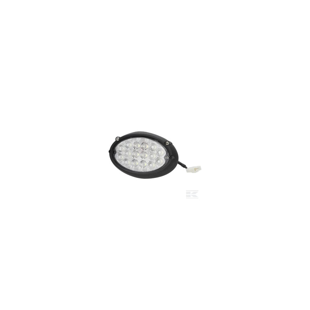 Kramp LA10430 Phare de travail LED, 24 W, 3220 lm, ovale, Kramp