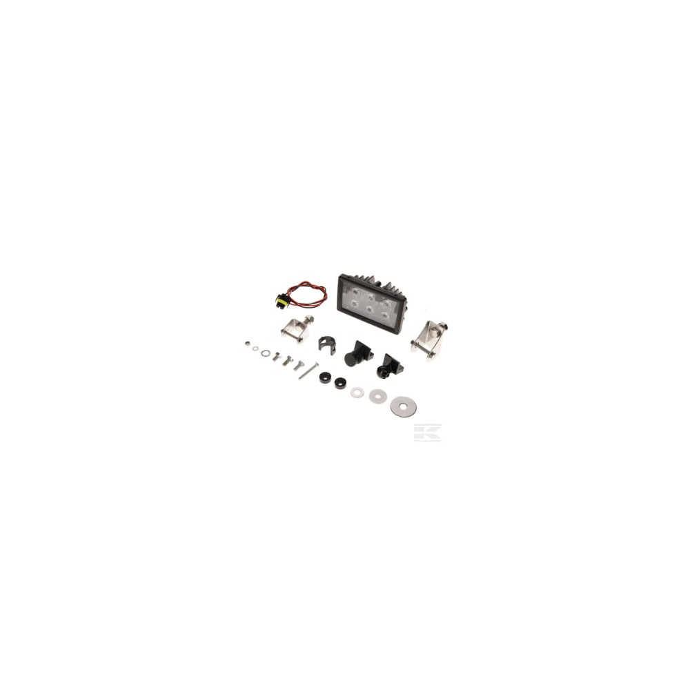 Kramp LA10512 Feu de travail,6x LED, 30W 2400lm, rectangulaire, 10/30V, prise H11, large, Kramp
