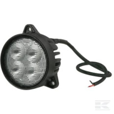 Kramp LA10429 Phare de travail LED, 40 W, 4800 lm, rond, faisceau large, Kramp