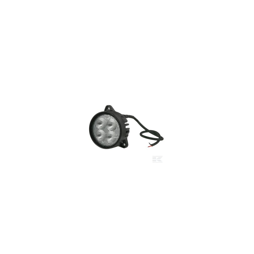 Kramp LA10429 Phare de travail LED, 40 W, 4800 lm, rond, faisceau large, Kramp