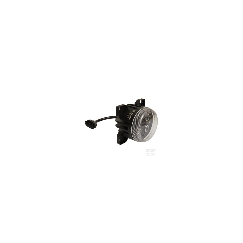 Kramp LA10447SP Phare de travail LED, 40W, 4000lm, rond, 10/30V, Ø 90mm, prise H11/Deutsch, faisceau spot, 4 LED, Kramp