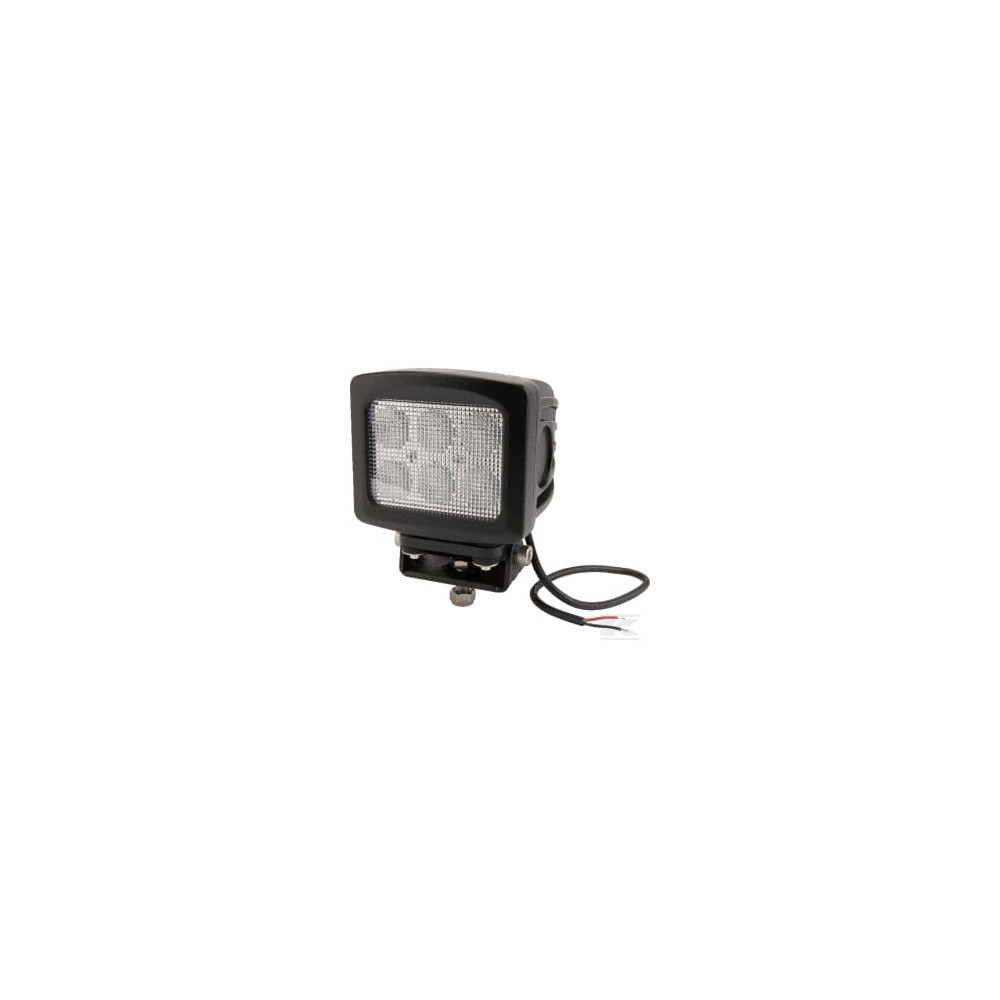 Kramp LA10082 Phare de travail LED carré 60W 5400lm, 10/30V, 135x124mm, faisceau large, 6 LED Kramp