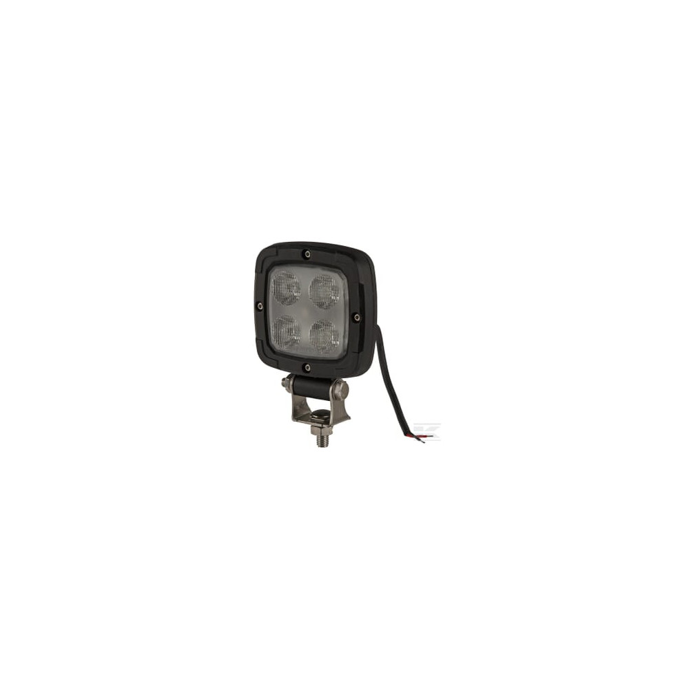 Kramp LA10426 Phare de travail LED, 20 W, 2200 lm, carré, 10-80 V, faisceau large, Kramp