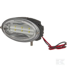 Kramp LA10439 Phare de travail LED, 30 W, 2400 lm, ovale, Kramp