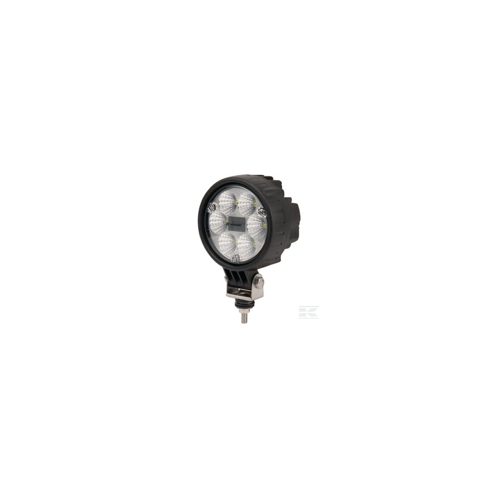 Kramp LA10003 Phare de travail LED rond 29W 2500lm, 10/30V, Ø 117mm faisceau large prise Deutsch 6 LED Kramp