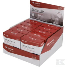Kramp LA10904BOX Phare de travail LED, 27W, 2376lm, rectangulaire, blanche, 107x38.8x136mm, projecteur, Kramp (boîte de 10 pi