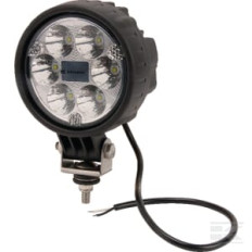 Kramp LA10012 Phare de travail LED rond 25W 2000lm, 10/30V, Ø 117mm très longue portée 6 LED Kramp
