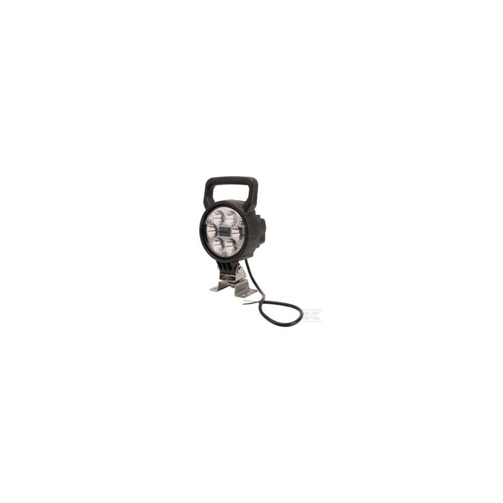 Kramp LA10016 Phare de travail LED rond 25W 2000lm, 10/30V, Ø 117mm très longue portée 6 LED Kramp