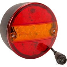 Kramp L26060P6LH5SM Feu arrière gauche multifonction à LED, SMART, 12 V, 236x140x24,3 mm, Baïonnette 6 broches,