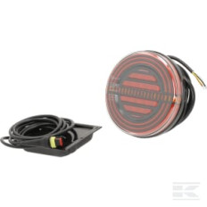 Kramp LA40046 Feu arrière LED rond 5 plots