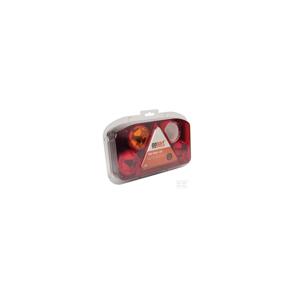 gopart LA45035R Feu arrière rectangle droit câblé