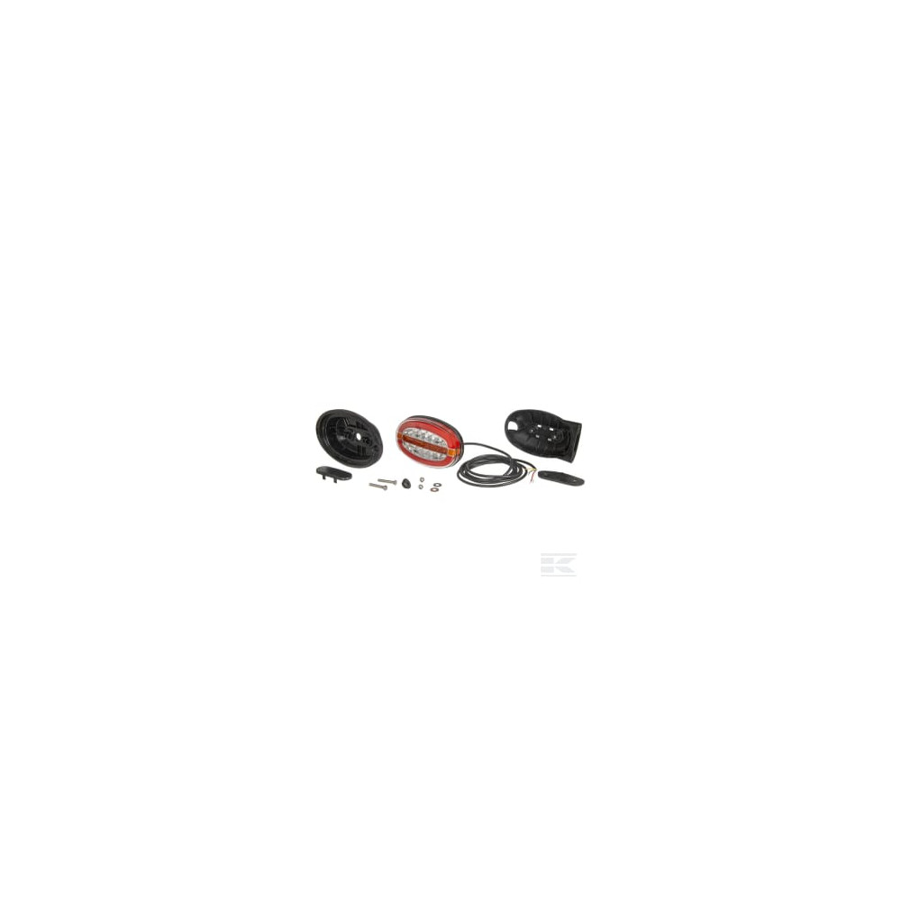 Kramp LA40043 Feu arrière LED rond câblé