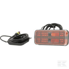 Kramp LA40068 Feu arrière multifonction rectangulaire dynamique LED 12-24V