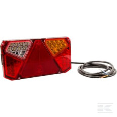 Kramp LA45043KR Feu arrière LED, carré, 12/24V, 100x40x100mm