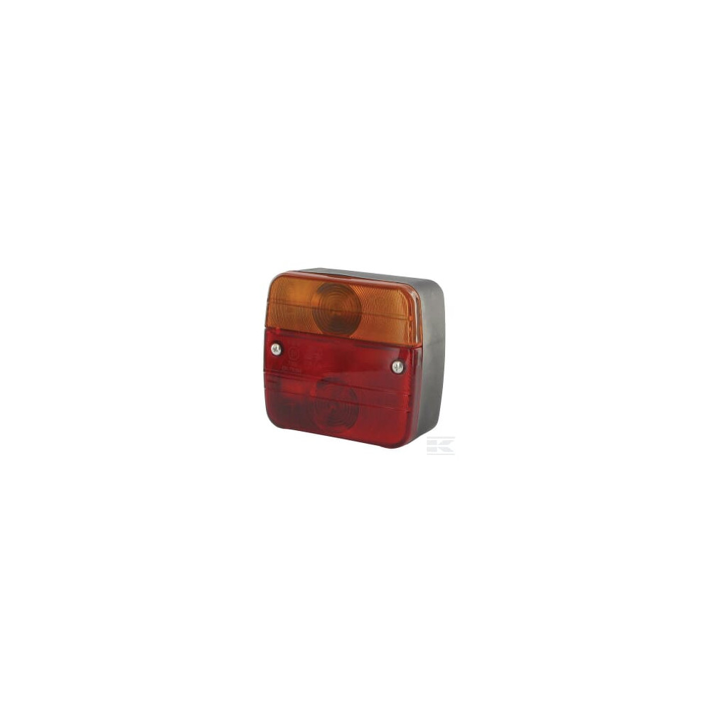 Kramp LA40028 Feu arrière LED gauche triangulaire, 12-24V, 163x144x38.8mm, 5-fiches,
