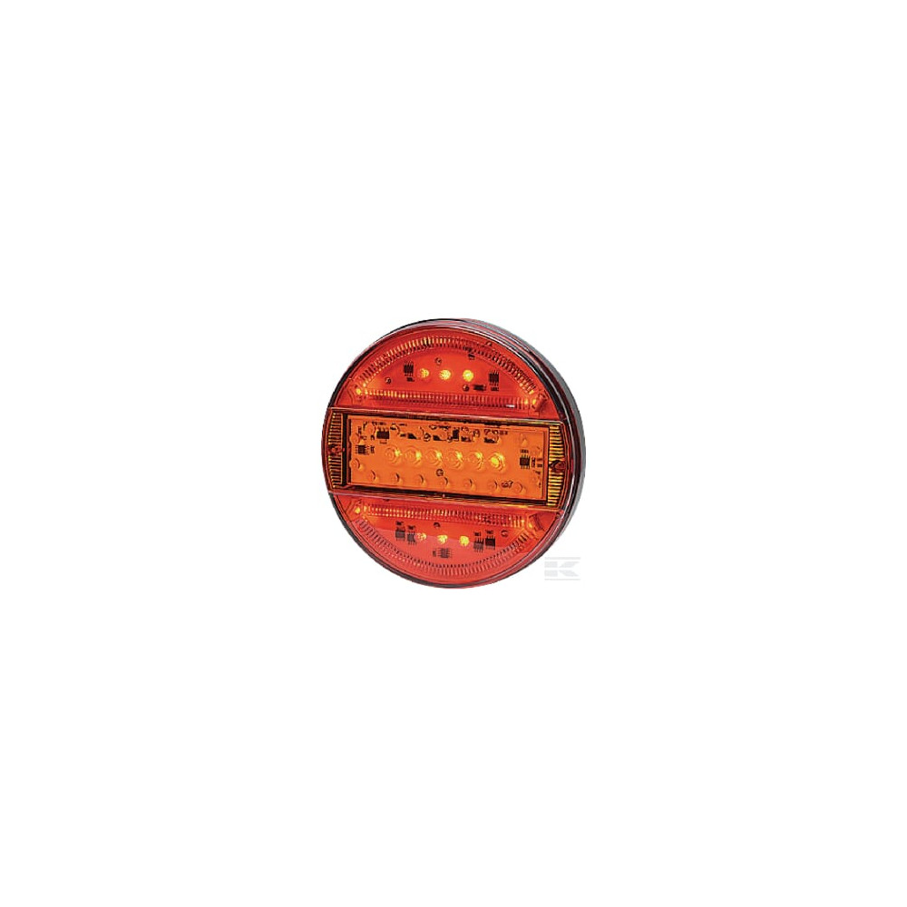 Kramp LA45050KR Feu arrière LED, rond, 12-24V, Ø 140mm