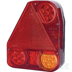 Kramp LA40075 Feu arrière multifonction rectangulaire gauche LED 12-24V