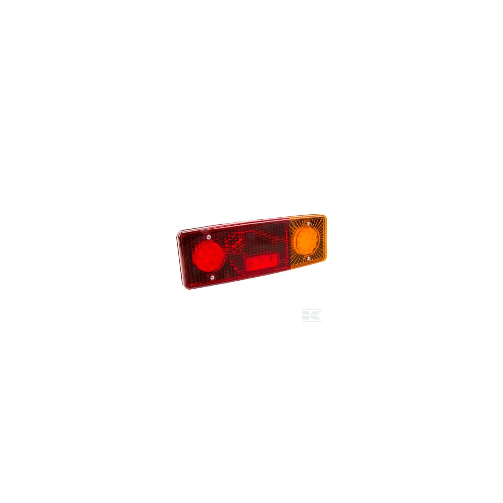 Kramp LA40003 Feu arrière multifonction LED, rond, 12-24V, Ø 152mm,
