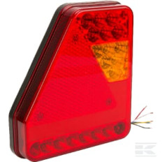 Vignal 163010 Feu arrière multifonction LED, rectangulaire, 12-24V, 209x58x30.8mm CTL14