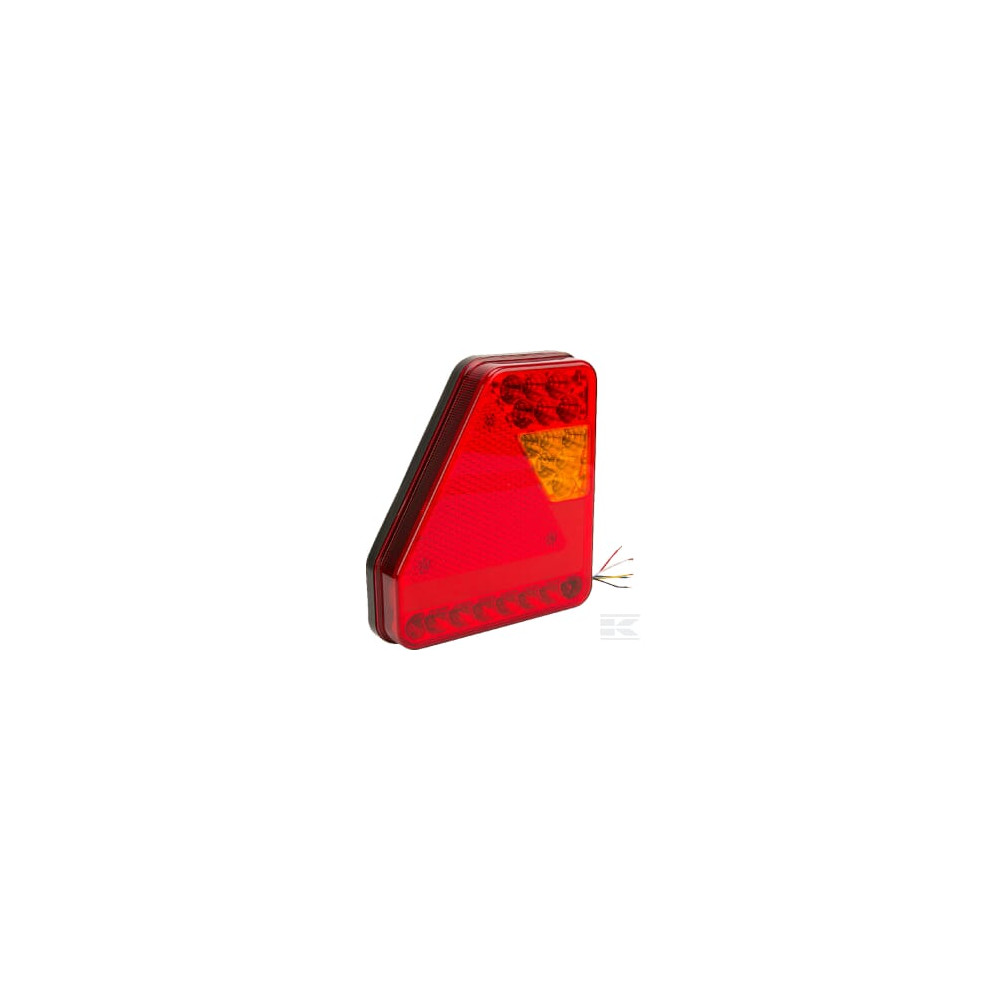 Vignal 163010 Feu arrière multifonction LED, rectangulaire, 12-24V, 209x58x30.8mm CTL14