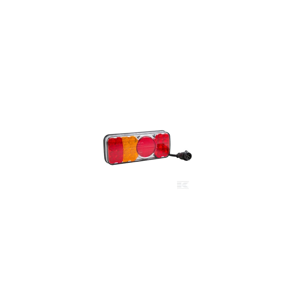 Kramp LA30140 Feu de gabarit LED, carré, 12-24V, 65x65x28mm,