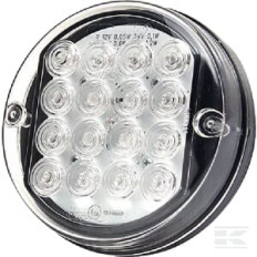 Kramp LA40039 Feu multifonction arrière LED 12V rond câblé Ø 142mm,