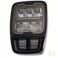 Kramp LA1021VHEAT Phare LED, rectangulaire, 12/24V