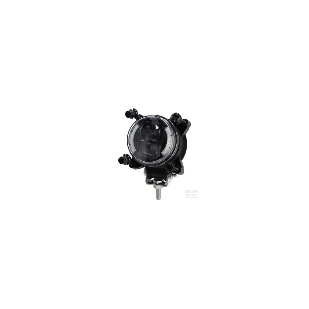 Kramp LA80092 Phare LED, 30/5W, rond, 10-30V, Ø90mm, feu de croisement, feu de position, connecteur H9, Kramp