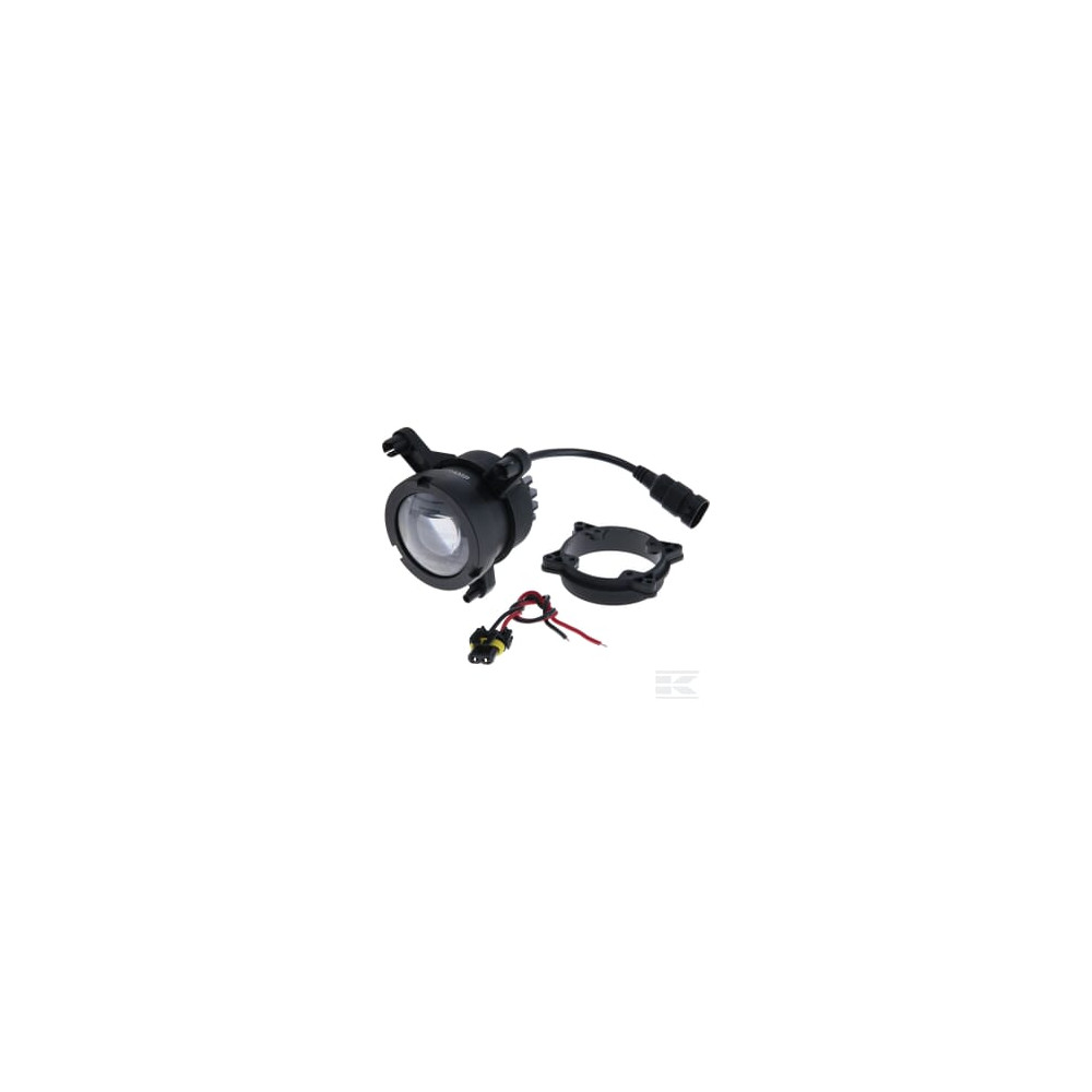 Kramp LA80071 Phare LED, 25 W, 2 400 lm, rond, 10/30 V, Ø 82 mm, feu de croisement, compatible avec John Deere