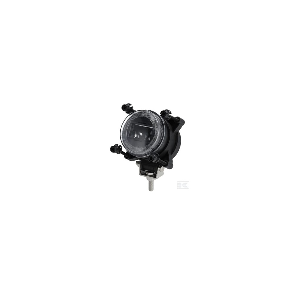 Kramp LA80091 Phare LED, 28/18W, rond, 10-30V, Ø90mm, feux de route, clignotant, connecteur H9, Kramp