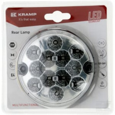 Kramp LA45020KR Feu arrière LED, rond, 12/24V, Ø 95mm