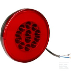 gopart LA45045 Feu arrière LED rond anti-brouillard universel
