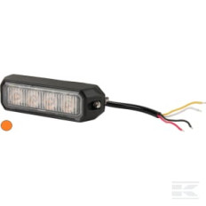 Kramp LA20013 Avertisseur flash LED orange 4x3W 12/24V