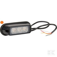 Kramp LA20009 Avertisseur flash LED orange 3x3W 12/24V
