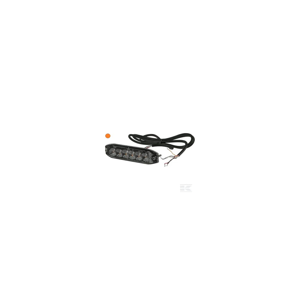 Kramp LA20076 Clignotant, orange, 6 LED