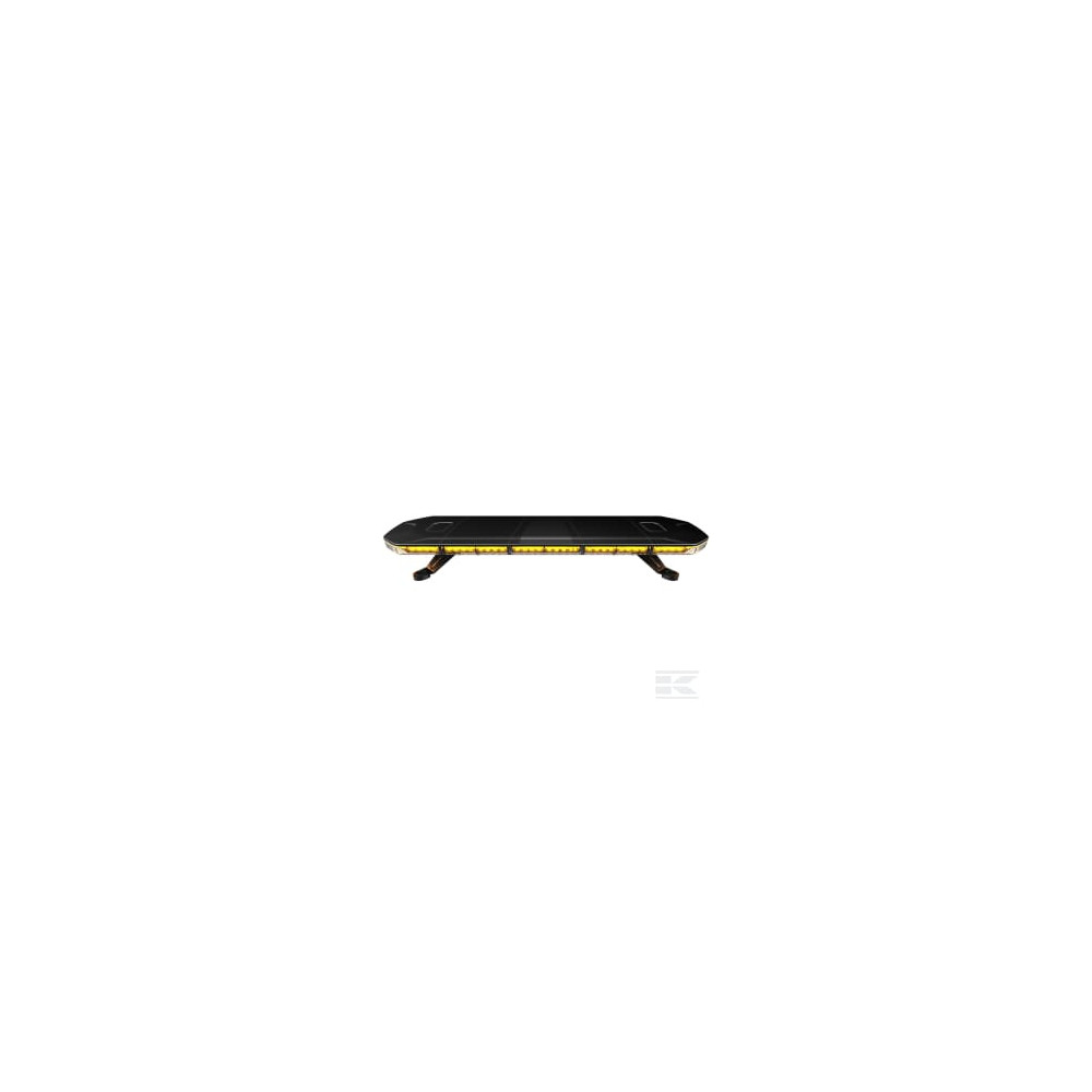 Kramp LA20155 Barre lumineuse LED, 100W, 12-24V, ambre, à boulonner, 762mm, Kramp