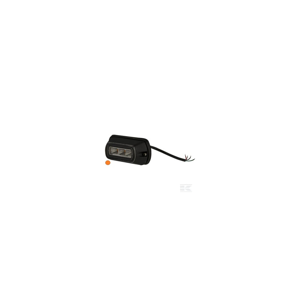 Kramp LA20063 Témoin d’avertissement LED, orange, 3 LED, Kramp