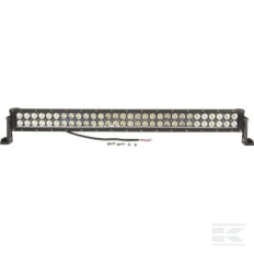 Kramp LA10303 Barre lumineuse LED, 180W, 15300lm, rectangulaire, 12/24V, blanc, 805x57mm, manchon d'extrémité de câble, Combo
